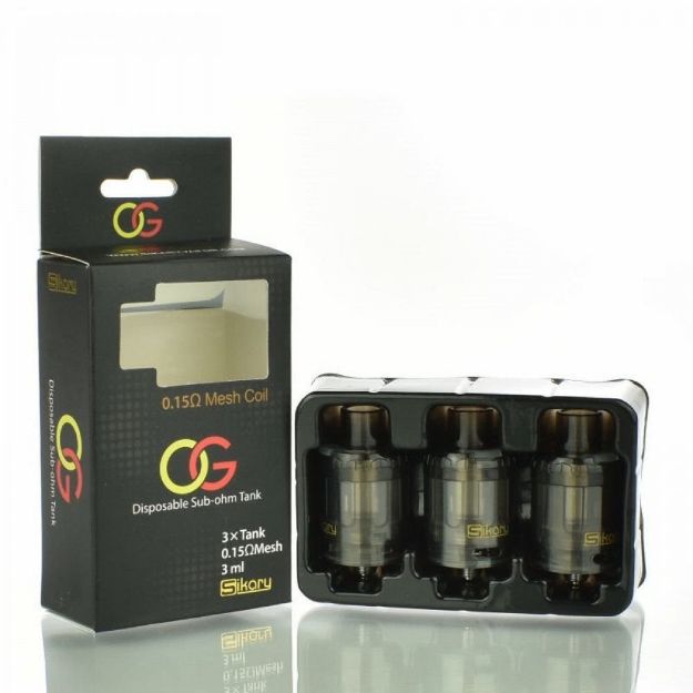 OG DIsposable tank 0.15 Mesh Coil