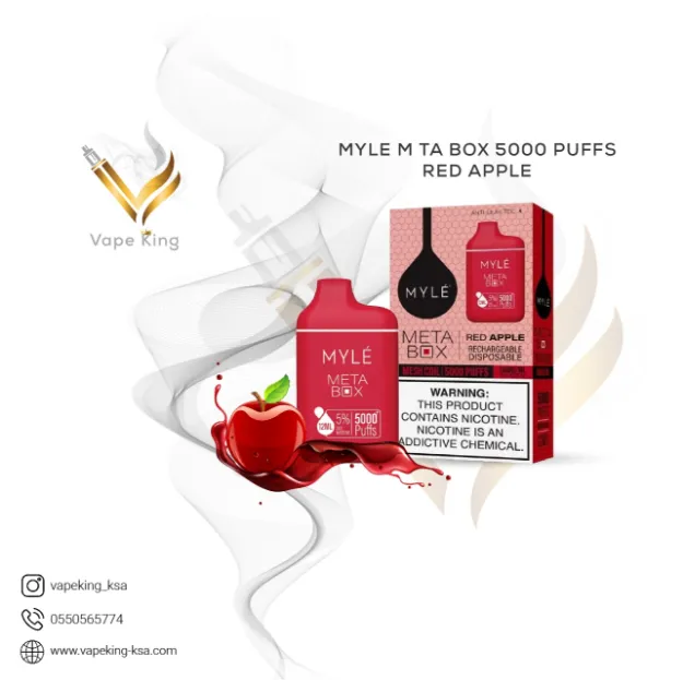 MYLE-META-BOX-5000-PUFFS-RED-APPLE