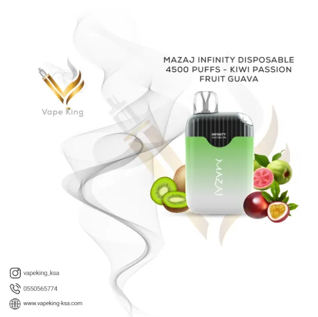 mazaj-infinity-disposable-4500-puffs-kiwi-passion-fruit-guava