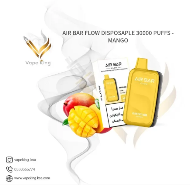 air-bar-flow-disposaple-30000-puffs-mango