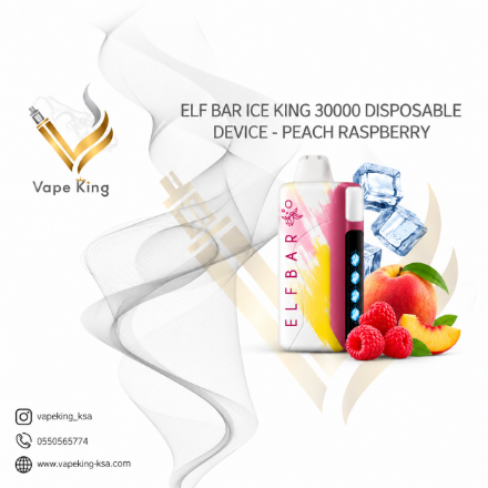 ELF-BAR-ICE-KING-30000-DISPOSABLE-DEVICE-PEACH-RASPBERRY